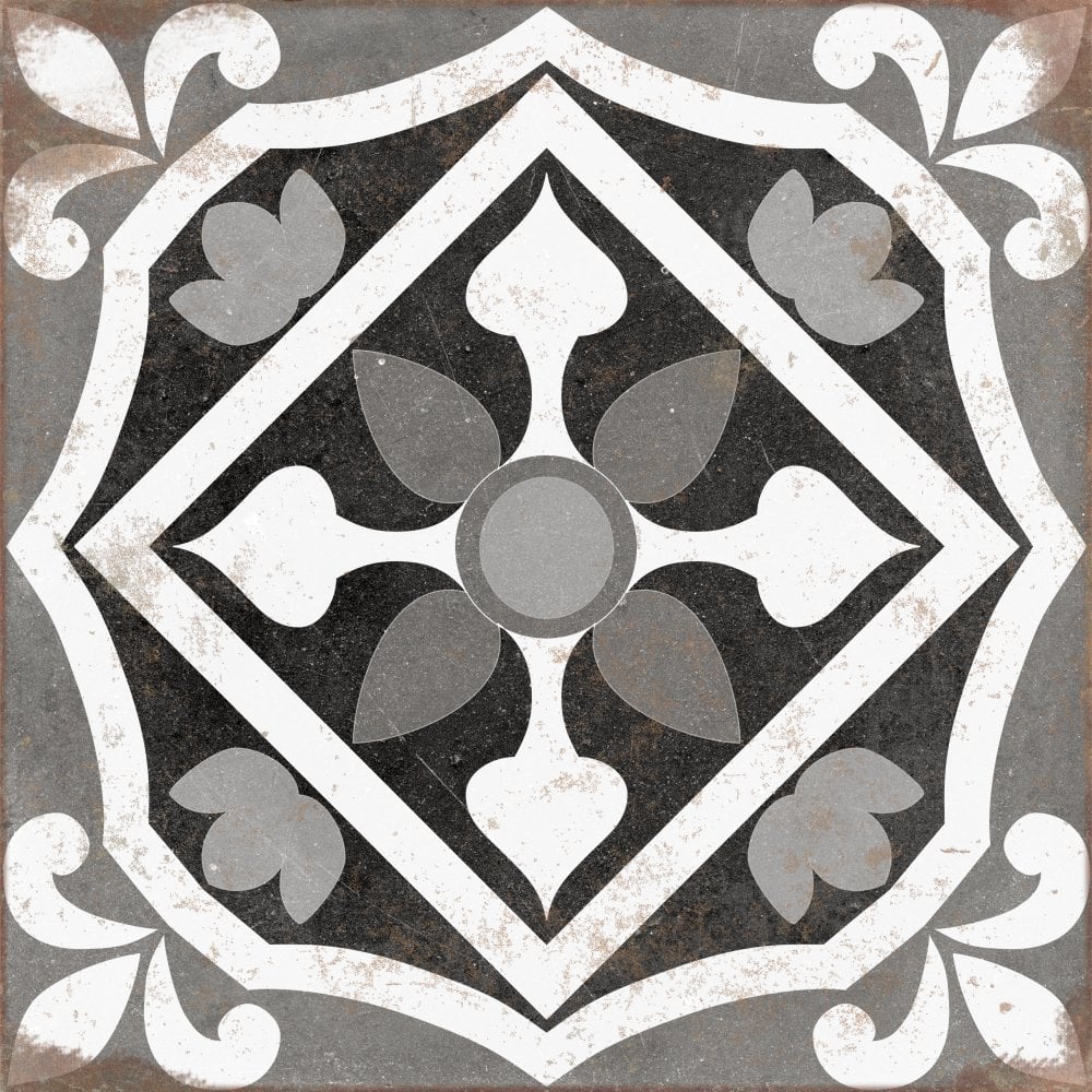 Antique Patchwork 33 x 33 cm Wall & Floor Tile