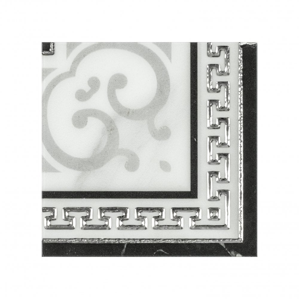 Arianna Cool Corner 12cm x 12cm Floor Tile