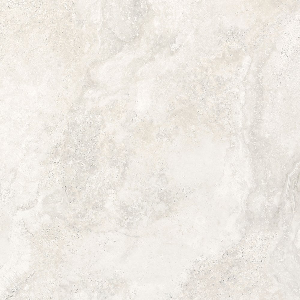Artstone White 60.5cm x 60.5cm Wall and Floor Tile