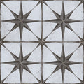 Astral Star Pattern 45cm x 45cm Wall & Floor Tile