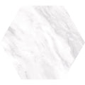 Bardiglio Light Hexagon 17.5cm x 20cm Wall & Floor Tile