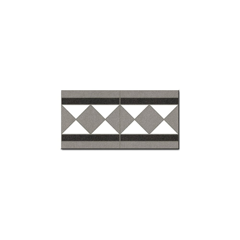 Barnet Basildon Blanco 15.8cm x 31.6cm Border Tile