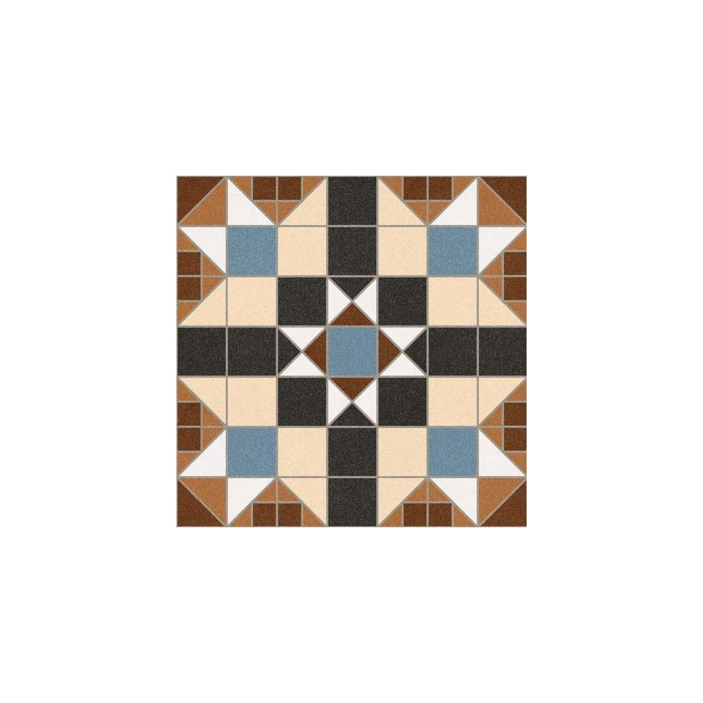 Barnet Marron Dorset 31.6cm x 31.6cm Tile
