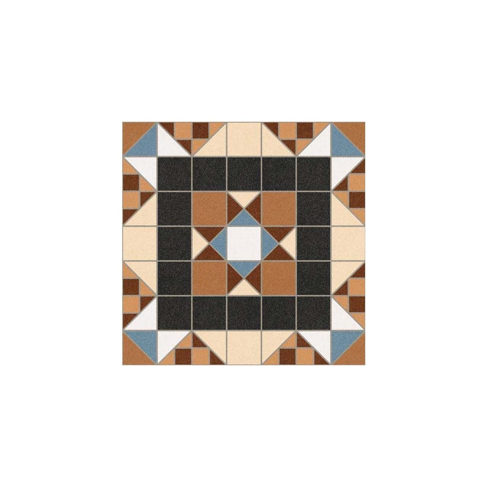 Barnet Marron Halton 31.6cm x 31.6cm Tile