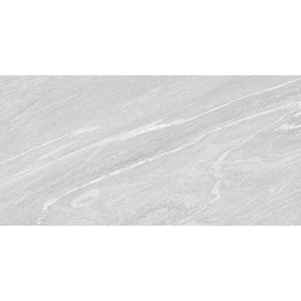 Bonita Light Grey Porcelain 30cm x 60cm Wall & Floor Tile