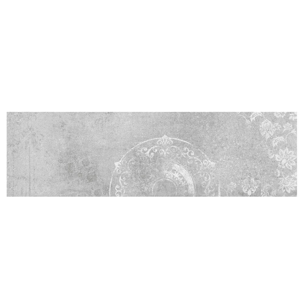 Boulevard Art Grey 29cm x 100cm Wall Tile