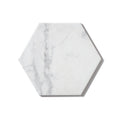 Carrara Hexagon White 17.5cm x 20cm Wall & Floor Tile