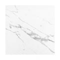 Carrara White Gloss Marble Effect Rectified Porcelain 60cm x 60cm Wall & Floor Tile