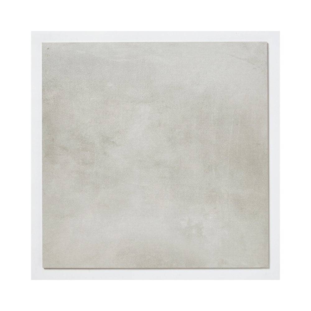 Cement Light Grey Matt Porcelain 80cm x 80cm Floor Tile