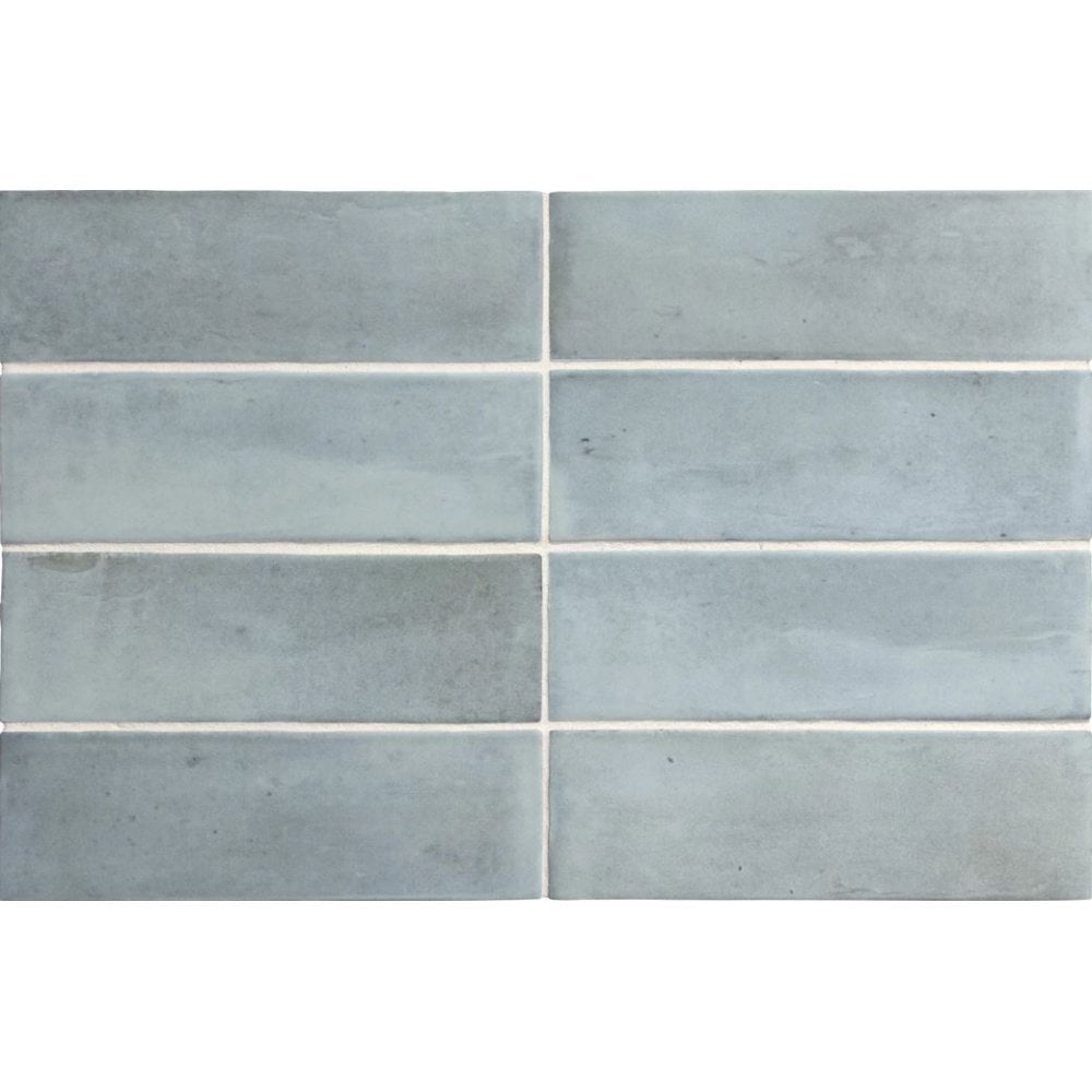 Coco Blue Grass Matt 5cm x 15cm Wall Tile & Floor Tile