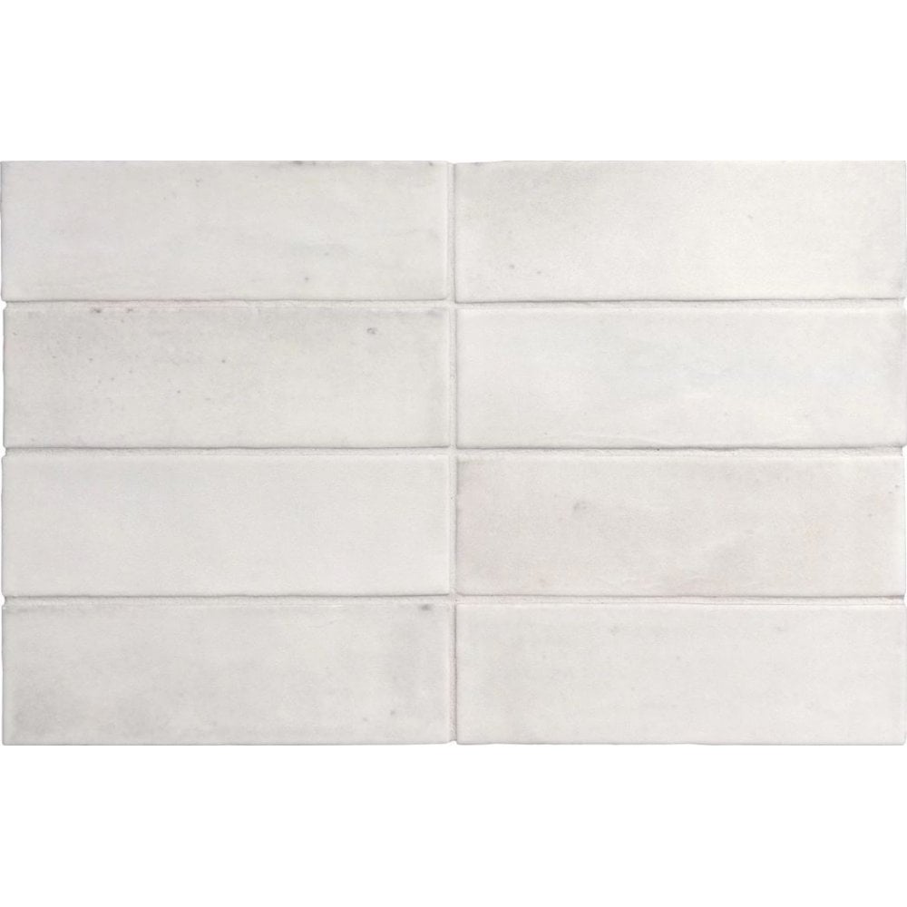 Coco White Matt 5cm x 15cm Wall Tile