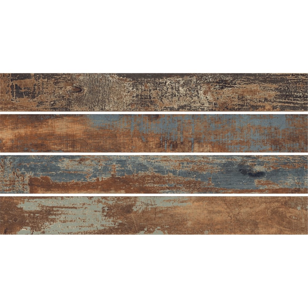 Colorart Navy 15cm x 120cm Wall & Floor Tile