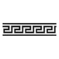 Crystal Greek Key Border 15cm x 60cm Wall & Floor Tile