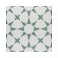 Cuban Star Green 20cm x 20cm Wall & Floor Tile