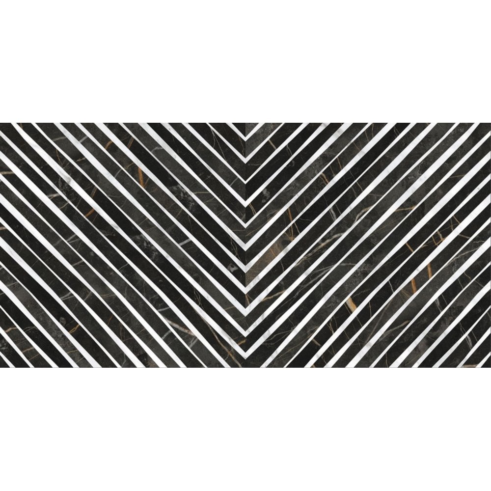 Decor Nuit Gloss 49.1 x 98.2 Wall & Floor Tile
