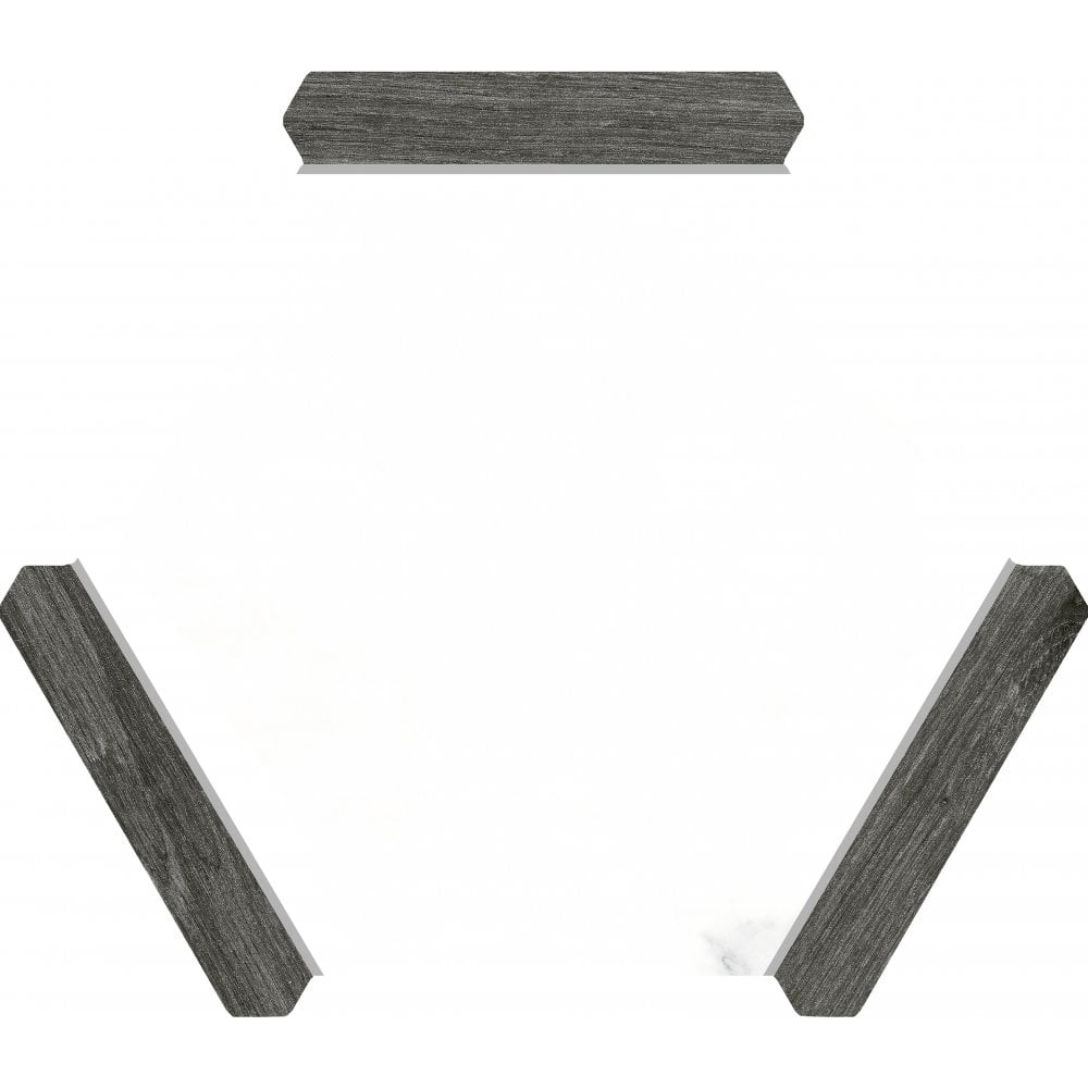 Denia Graphite 22cm x 25cm Wall & Floor Tile