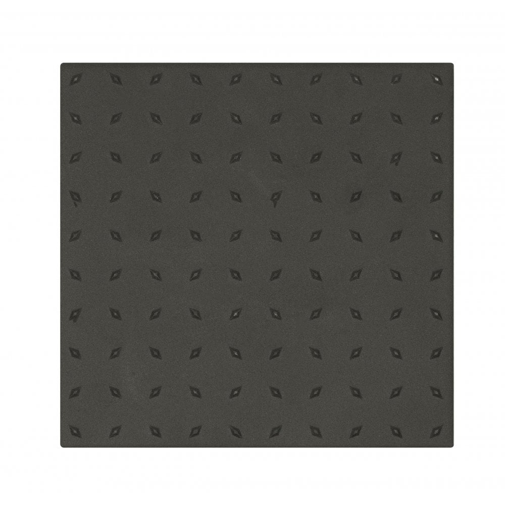 Diamond Studs Black 14.6cm x 14.6cm Floor Tile