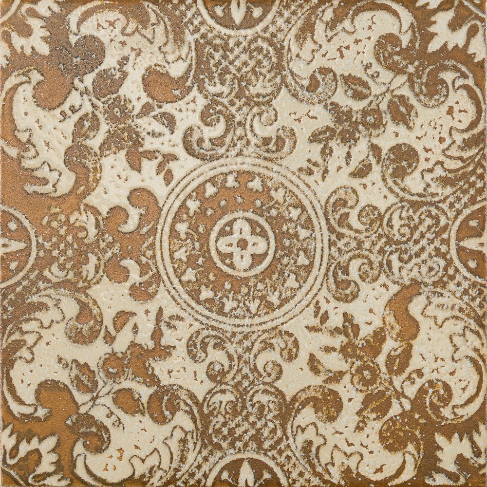 Elisabeth Copper 20.4cm x 20.4cm Wall & Floor Tile