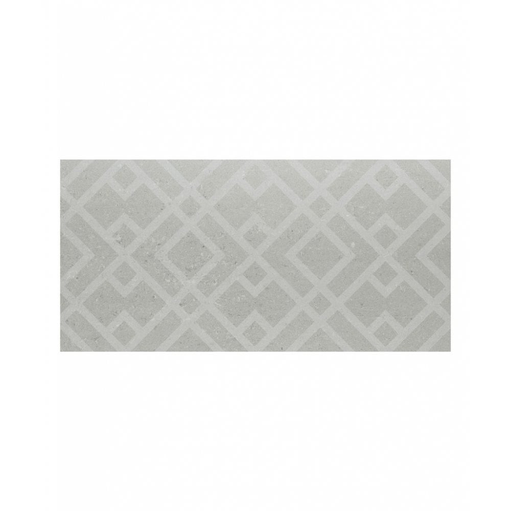 Excel Etched Light Grey 30cm x 60cm Wall & Floor Tile