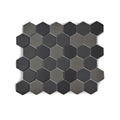 Full Body Hexagon Dark Mix Mosaic (5.1cm x 5.1cm) 32.5cm x 28.1cm Wall & Floor Tile