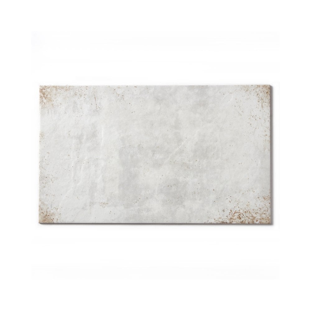 Galvanised Platinum White 29.8cm x 49.8cm Wall and Floor Tile