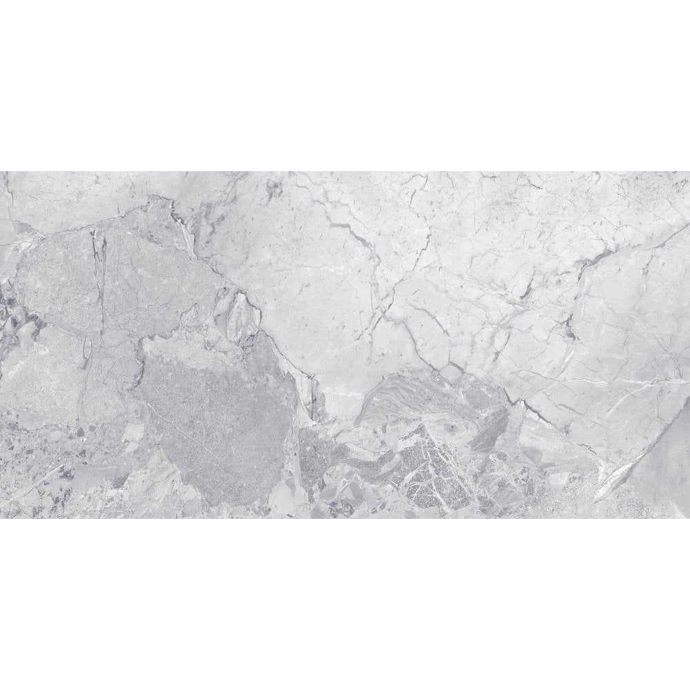 Geo Pebbles Grey 30cm x 60cm Wall and Floor Tile