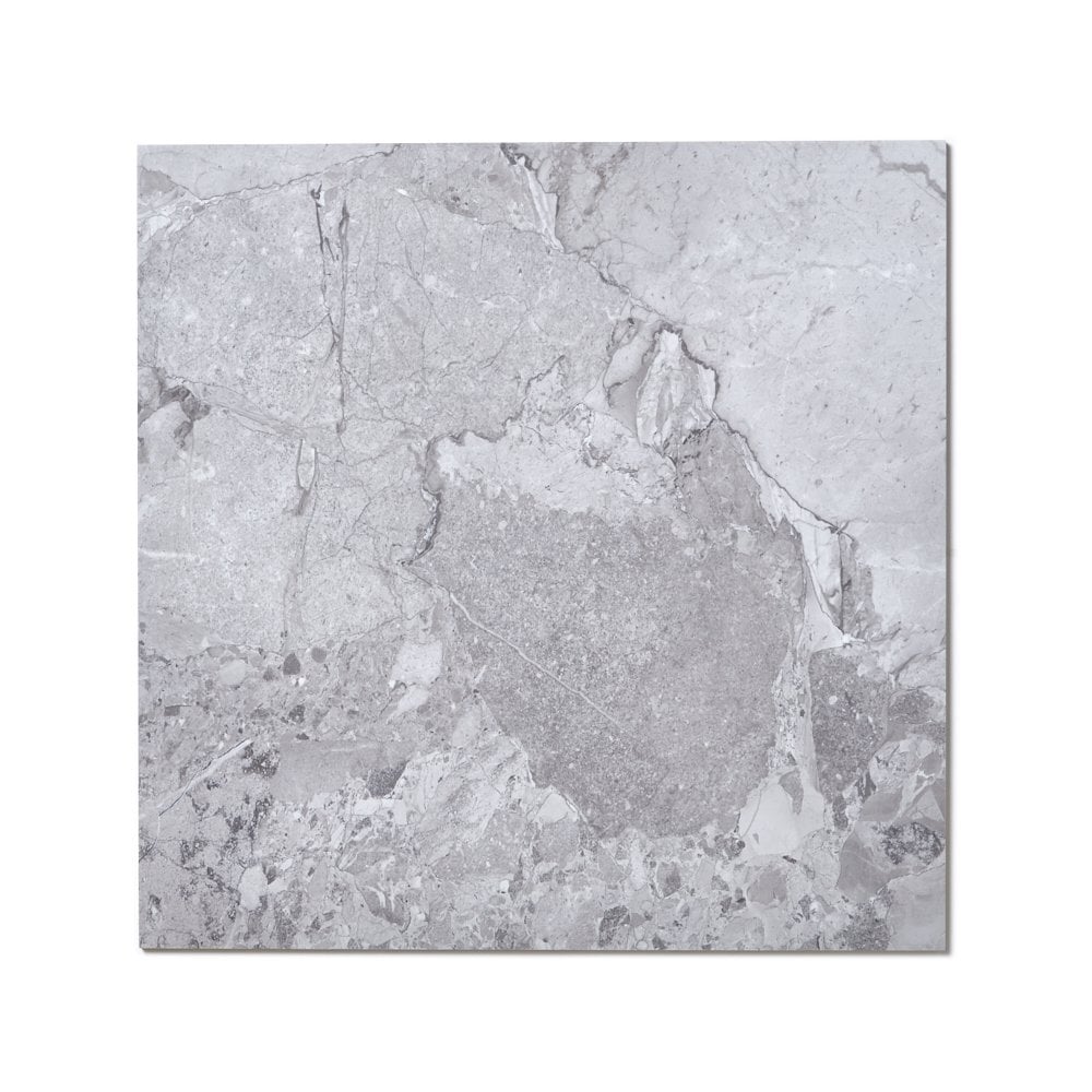 Geo Grey 60cm x 60cm Wall and Floor Tile