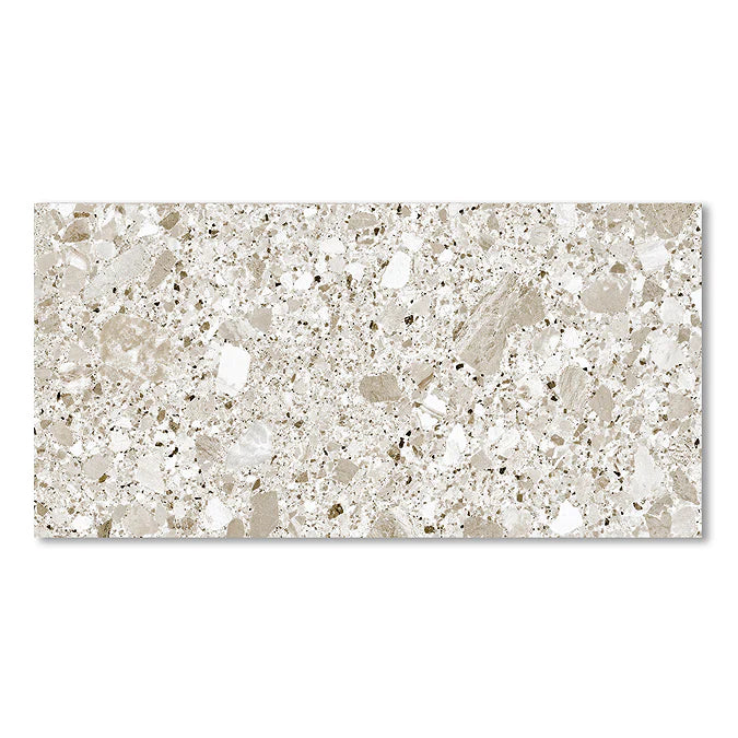 Grantola Beige Terrazzo Effect Tiles 300 x 600mm