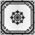 Hampshire Black 22.5cm x 22.5cm Wall & Floor Tile