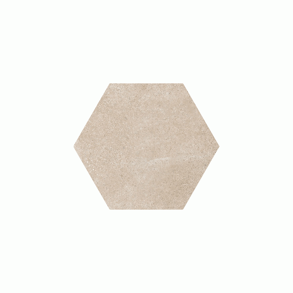 Hexatile Cement Mink 17.5cm x 20cm Wall & Floor Tile