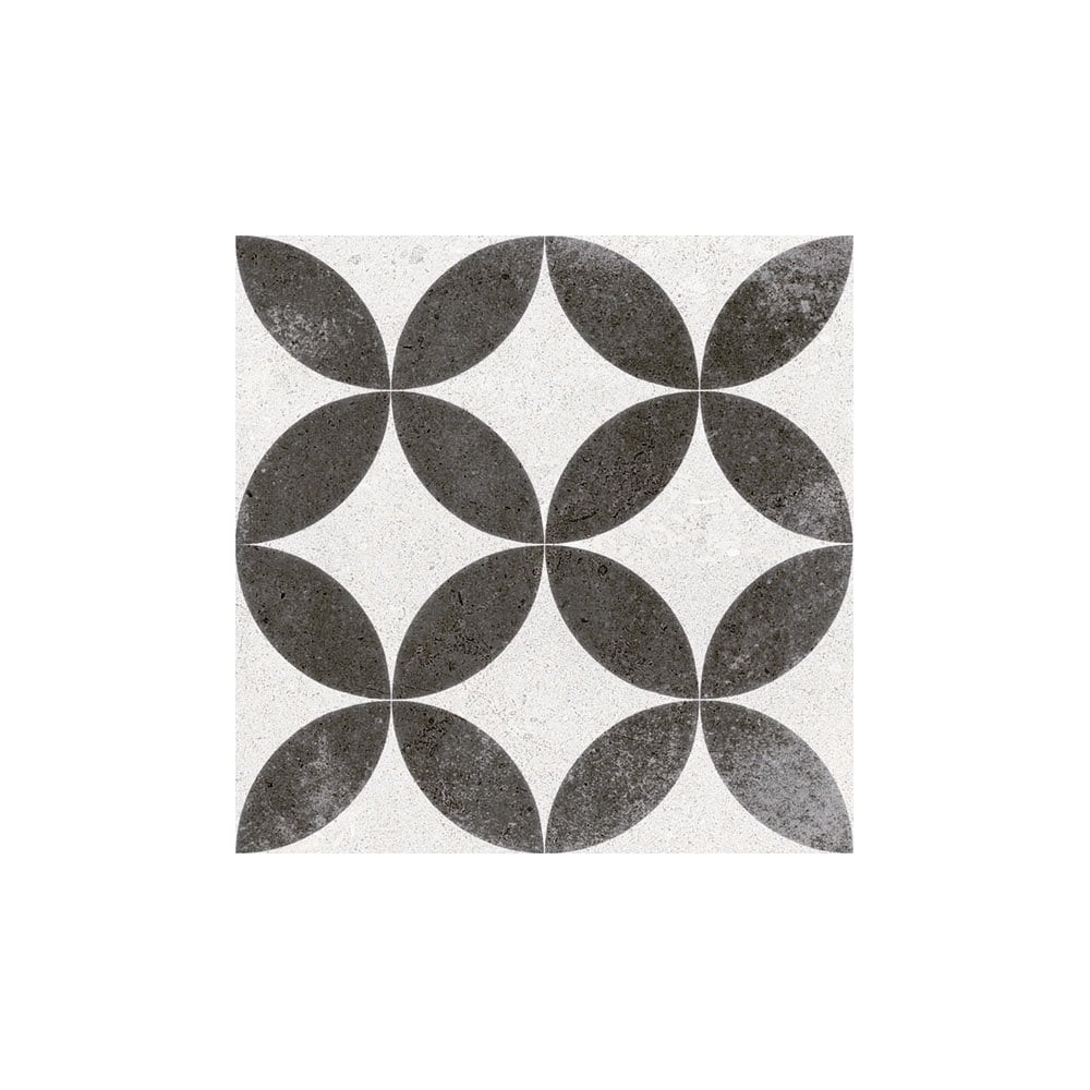 Kerala Black 20cm x 20cm Wall & Floor Tile