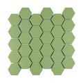 La Maison Lime 27.2cm x 28.2cm (5.1cm x 5.9cm) Hexagon Mosaic Tile