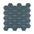 La Maison Peacock 27.2cm x 28.2cm (5.1cm x 5.9cm) Hexagon Mosaic Tile
