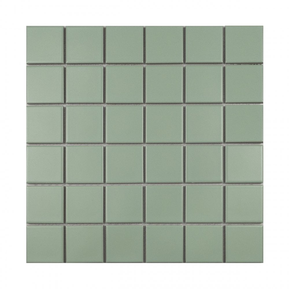 La Maison Spearmint 30.6cm x 30.6cm Square Mosaic Tile
