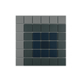 Lambeth Green 30.6cm x 30.6cm (4.8cm x 4.8cm) Mosaic Tile