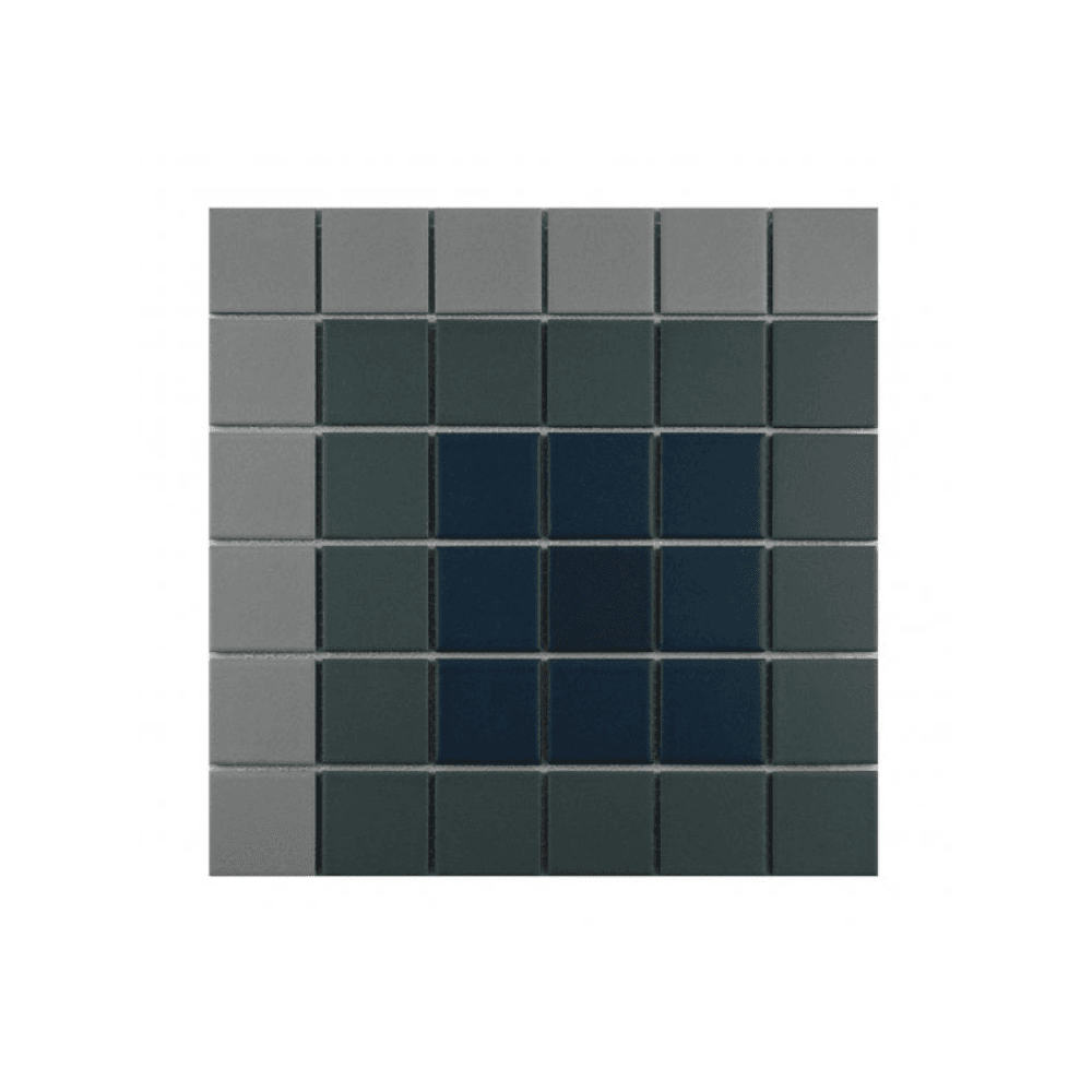 Lambeth Green 30.6cm x 30.6cm (4.8cm x 4.8cm) Mosaic Tile