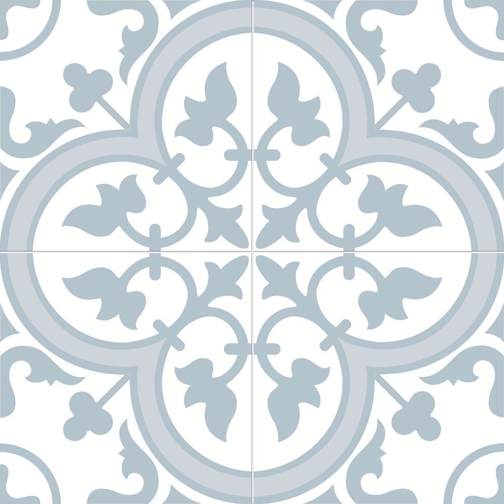 Ledbury Powder Blue 45cm x 45cm Wall & Floor Tile