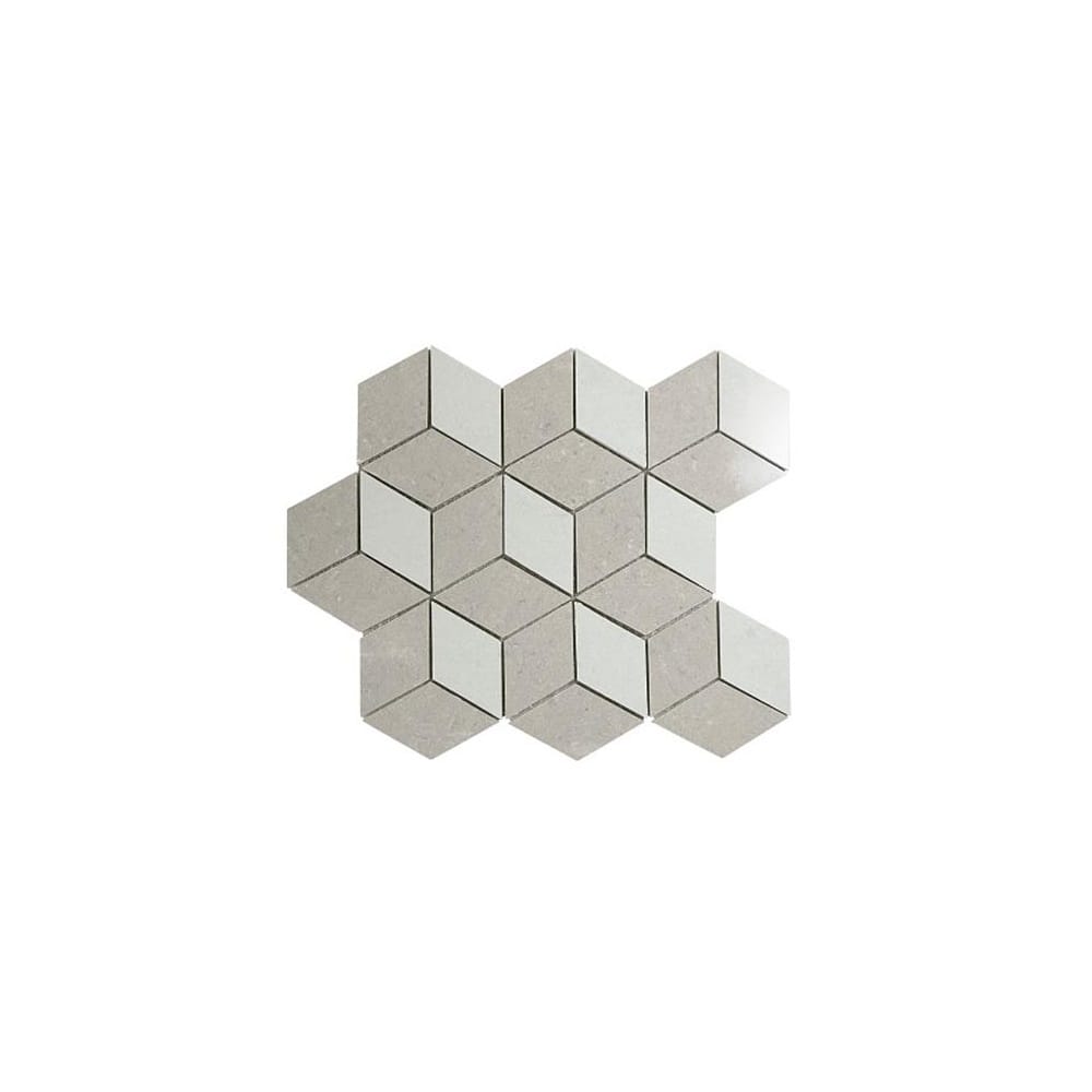 Lounge Cubis Polished 34cm x 29.4cm (7.3mm x 7.3mm) Mosaic Tile