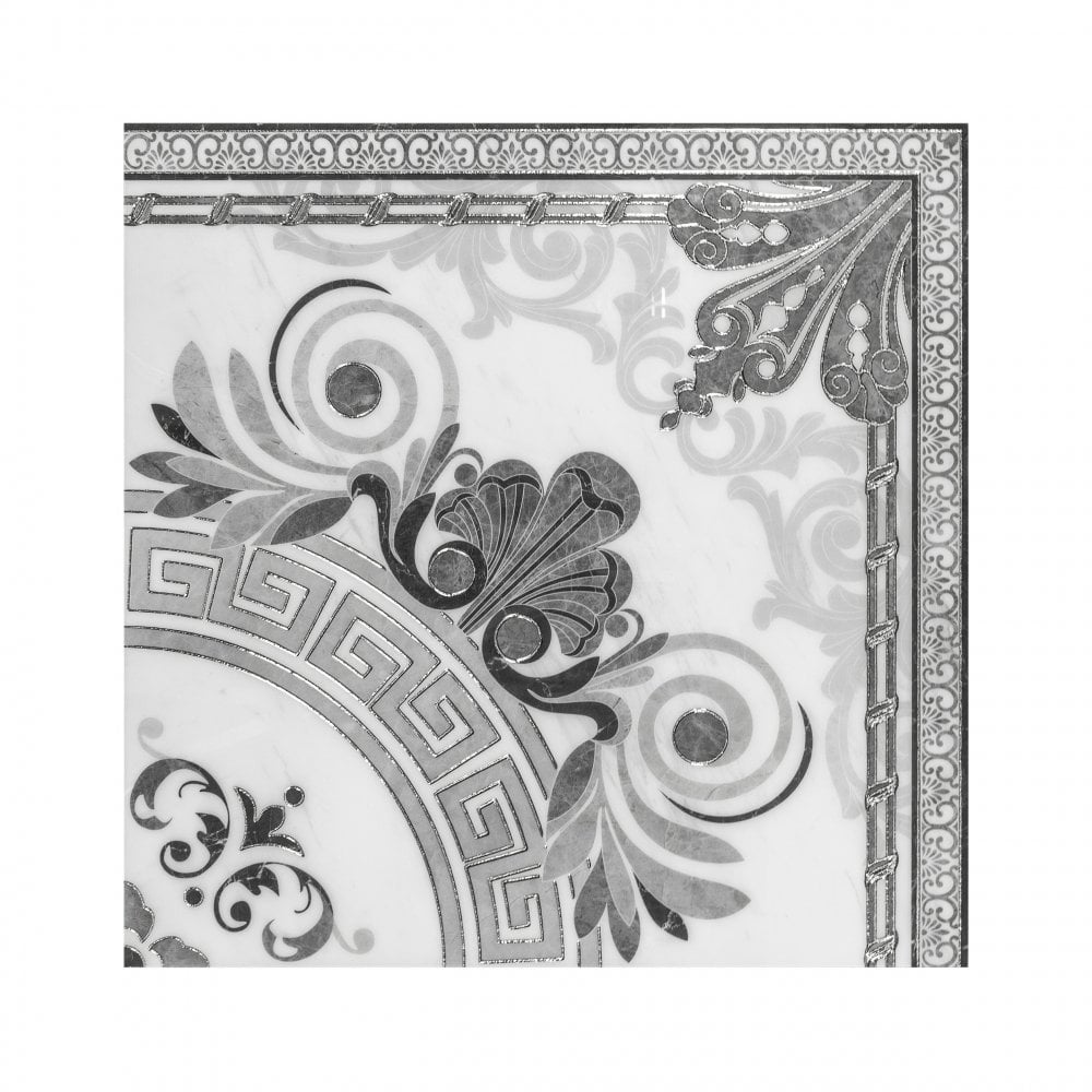 Luccia Grey Set 60cm x 60cm Floor Tile (4 tile set)