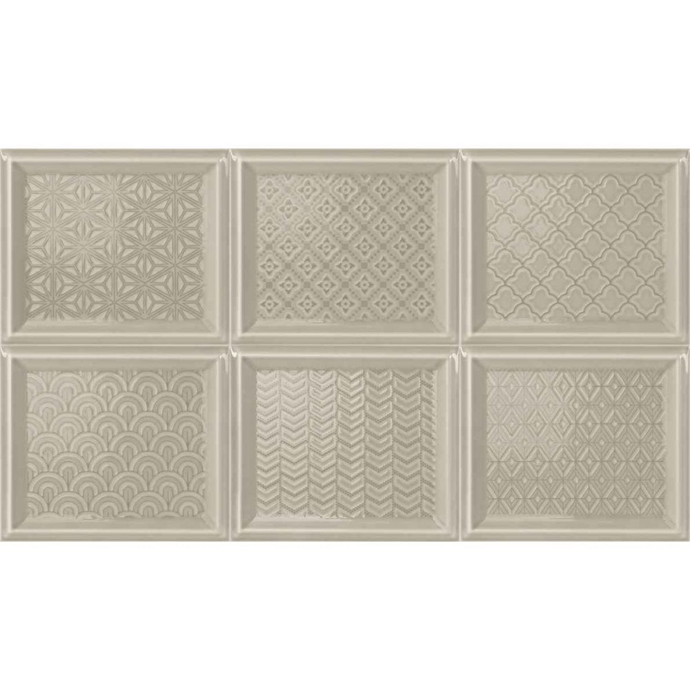 Madison Decor Griege 12cm x 14cm Wall Tile