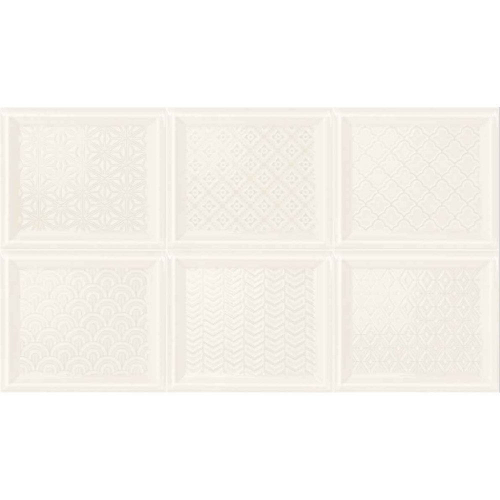 Madison Decor Pearl 12cm x 14cm Wall Tile