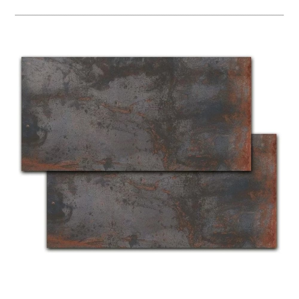 Metalica Iron 49cm x 99cm Wall & Floor Tile