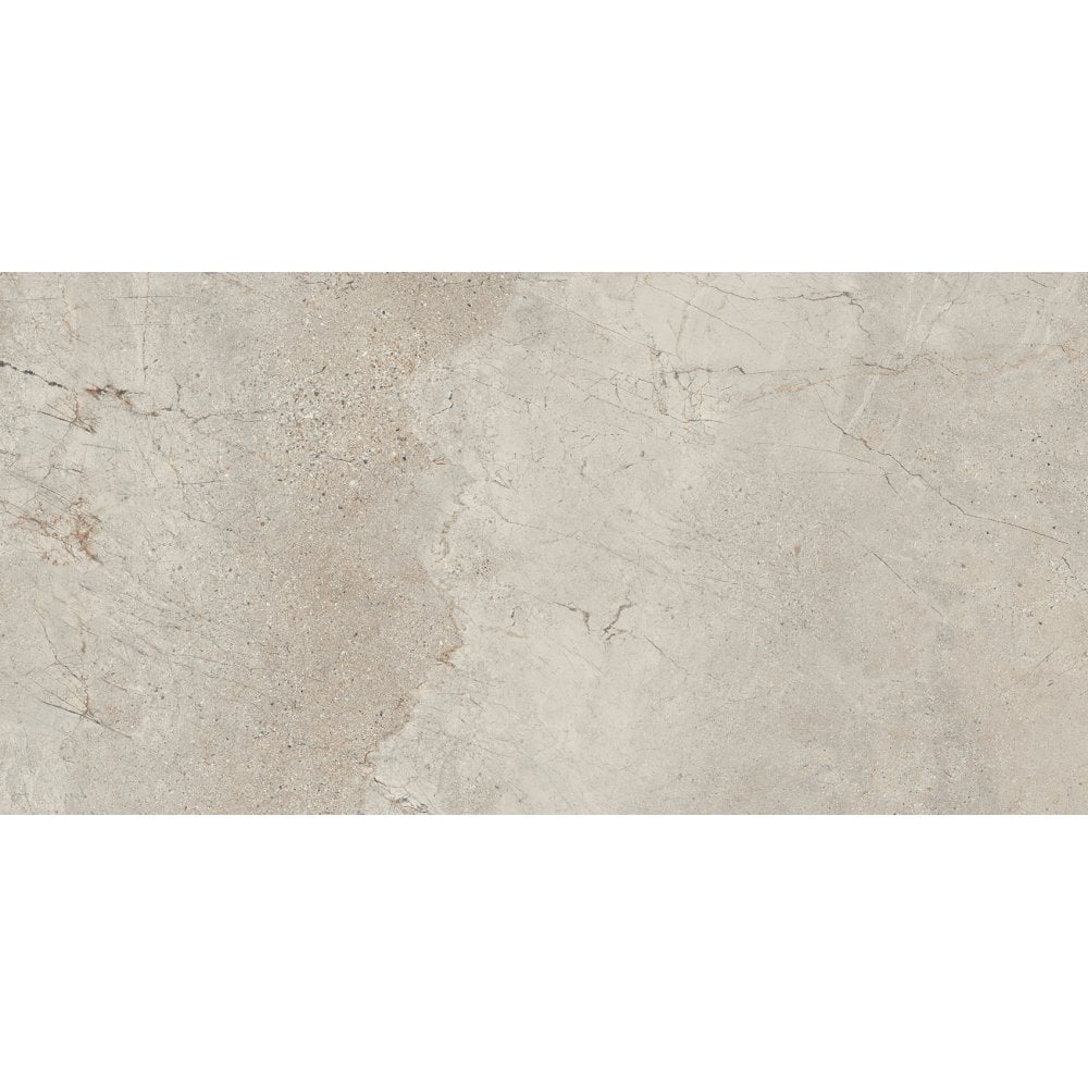 Mountain Grey Stone Effect Matt Porcelain 59.8cm x 119.8cm Wall & Floor Tile
