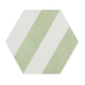 Naples Hexagon Eden 22.8cm x 19.8cm Wall & Floor Tile