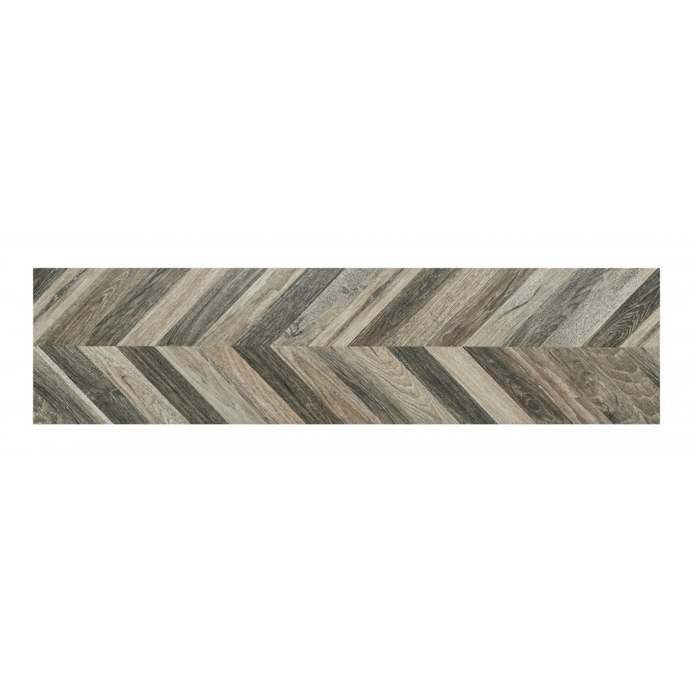Native Black 30cm x 120cm Wall and Floor Tile