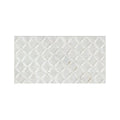 Omega Linen White Decor 31.6cm x 60.8cm Wall & Floor Tile