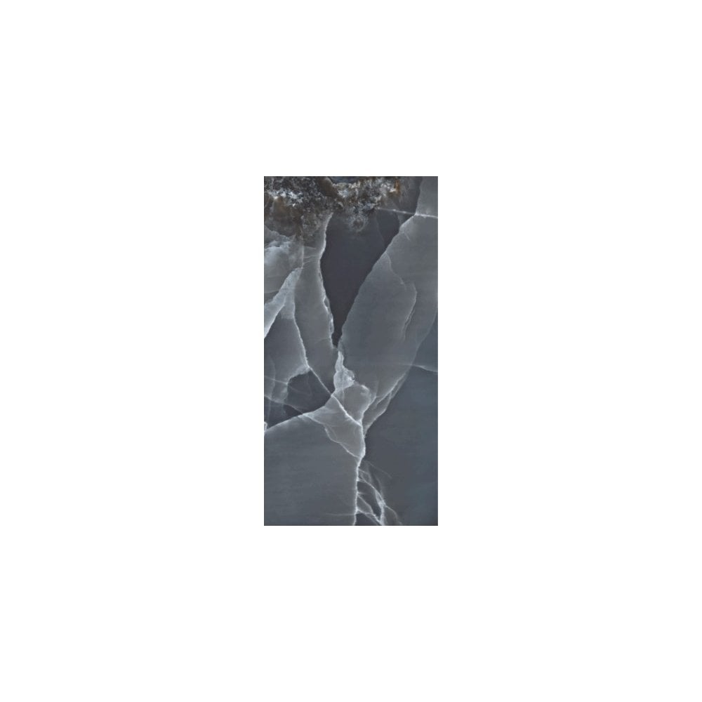 Onyx Agate Black 60cm x 120cm Wall and Floor Tile