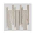 Paros Taupe Interlocking 29.5cm x 33.2cm Mosaic Tile