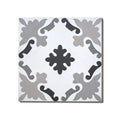 Patchwork B&W 03 20cm x 20cm Wall & Floor Tile