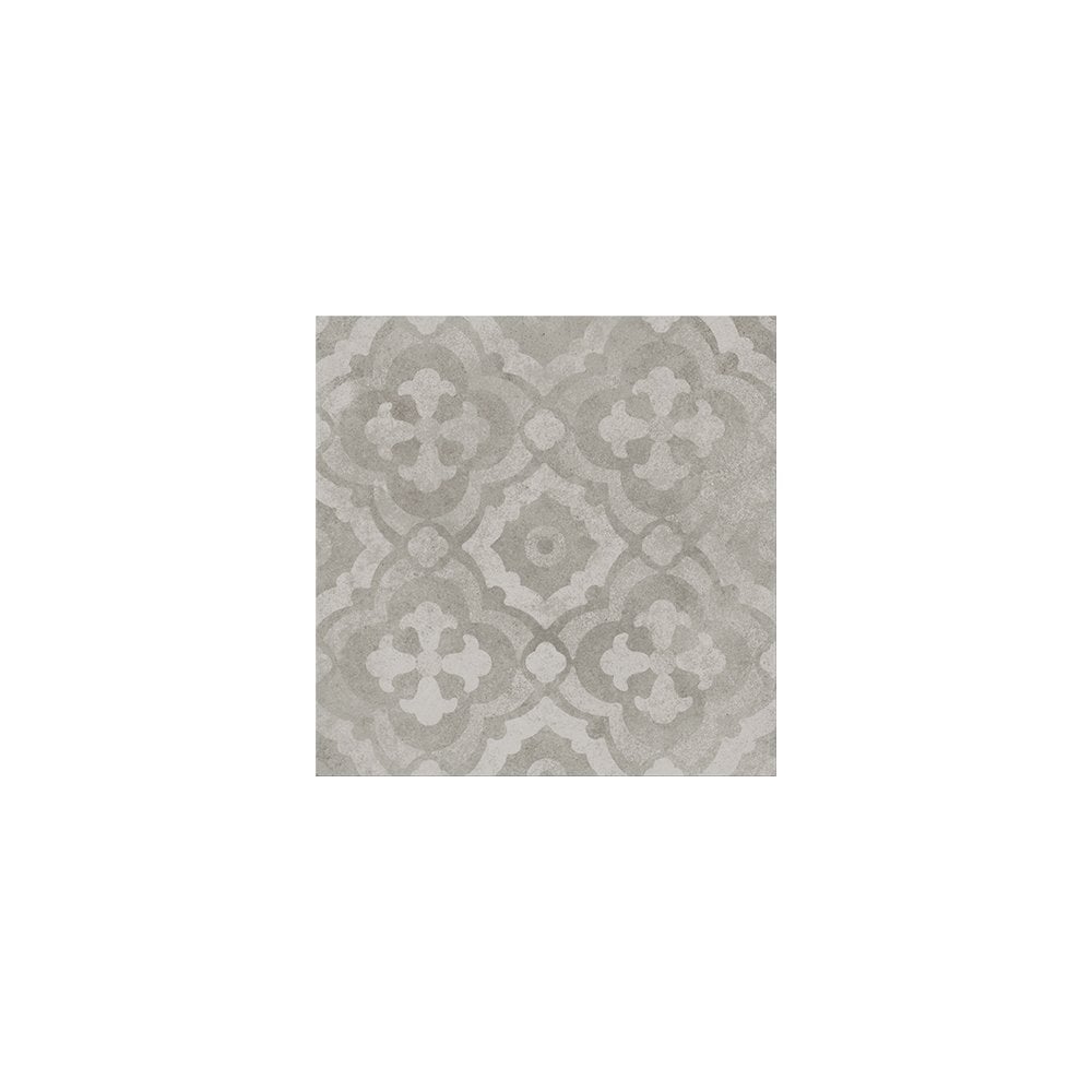 Patchwork Kobe Light Grey 29.8cm x 29.8cm Wall & Floor Tile